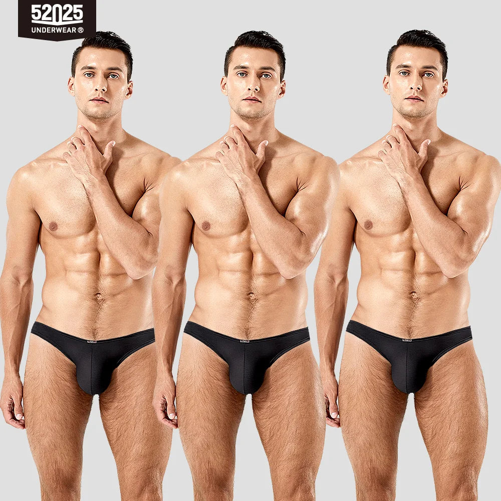 52025 Ultra-Soft Comfortable Men's Briefs – Mini Briefs with a Sexy, Sleek Fit. Stretchy Modal Jockstraps for Maximum Comfort