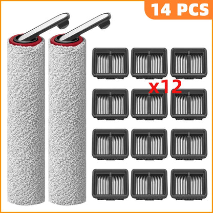 Fit For Dreame H12 Pro / H12 Plus / H12 Dual, Dreame H13 Pro Plus Mix / M13 Beta Main Roller brush HEPA Filter Spare Parts