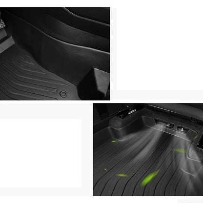 Car Floor Mat for Zeekr X EV 2024~2026 2025 TPE Foot Interior Liner Waterproof Trunk Storage Pad Carpet Custom Part Accessories