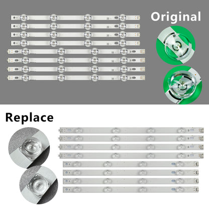 TV LED Strips Backlight Bars For 42LF5500 42LF550V 42LF551C 42LF550V-ZA 42LF551C-ZA LC420DUE MG FG A3 M4 A1 A2 A4 A6 M1 M2 M3