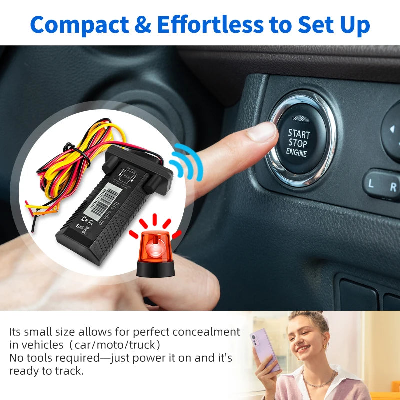 4G+2G ST901 GPS Tracker for Automotive Vehicle TrackerKing Mini Waterproof Device Motorcycle