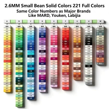 DIY 5mm Fuse Beads Perler Set 221 120 Colors 1000PCS/Color Iron Hama Beads For Kids Puzzles Pixel Art Construction Toys Children