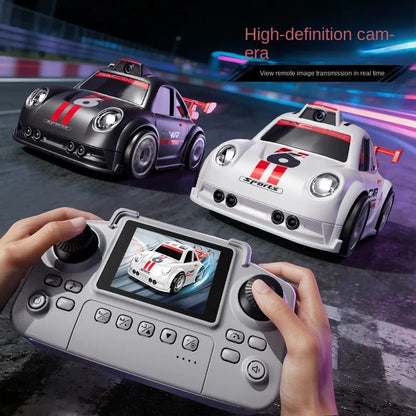 RC Car Model C6 2.4GHz HD Camera Remote Control Drift Sensing High Speed Racing Toy with Demo Follow Escape Mode for Children