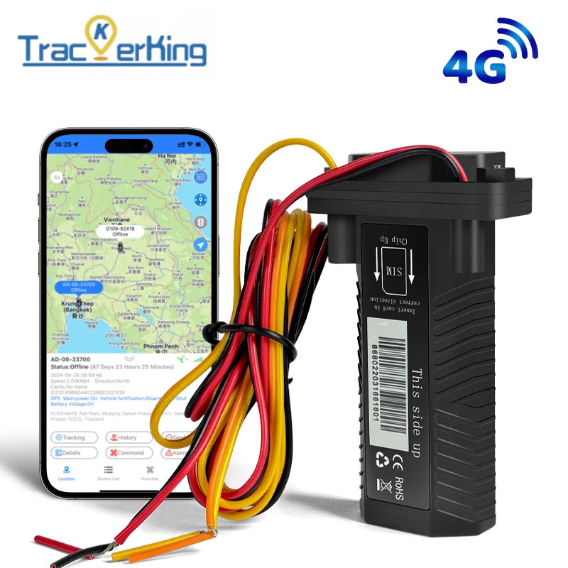 4G+2G ST901 GPS Tracker for Automotive Vehicle TrackerKing Mini Waterproof Device Motorcycle