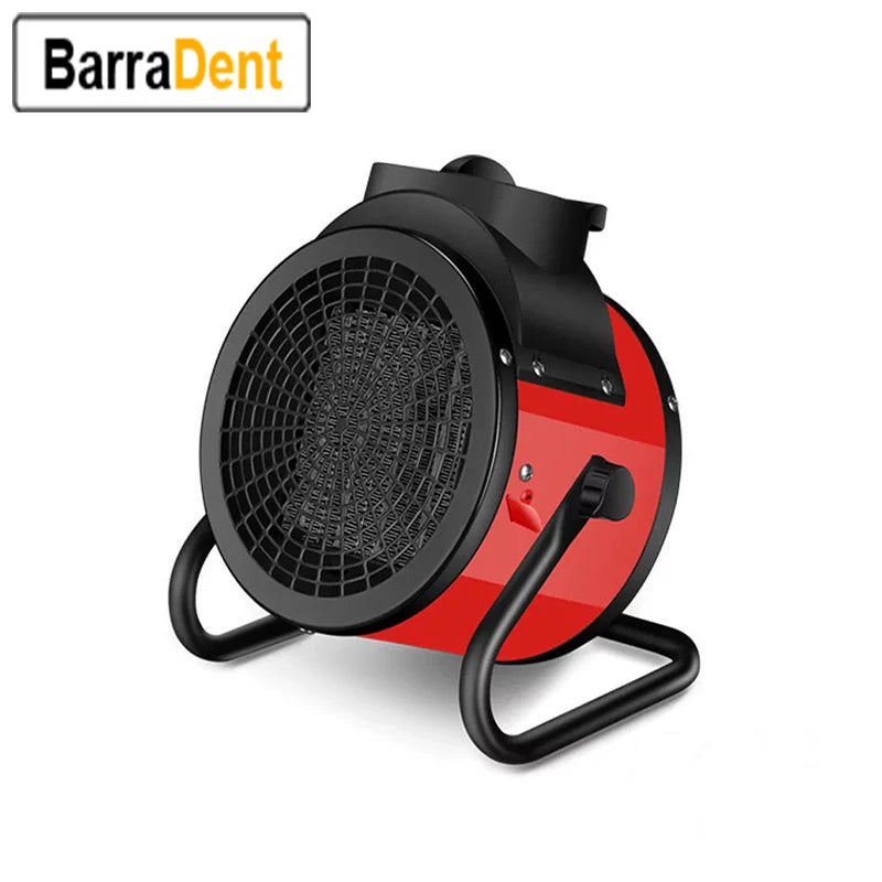 2000W Electric Room Heater Waterproof IPX4 Bathroom Mini Fan Warmer PTC Space Heaters With 3 Modes For Home Office Garage