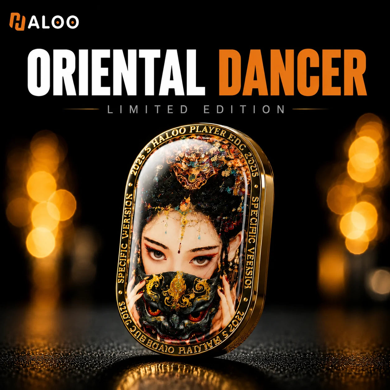 HALOOPLAYER Original Official EDC Fidget Spinner Slider Toys Custom DIY EDC Sea Shark Metal Stainless Steel Anti Stress Relief