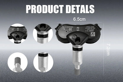 1/4PCS 433MHZ Tire Pressure Monitor System TPMS Fit For KIA K3 Pride Hyundai Avante Tucson Replacement For 529333X305