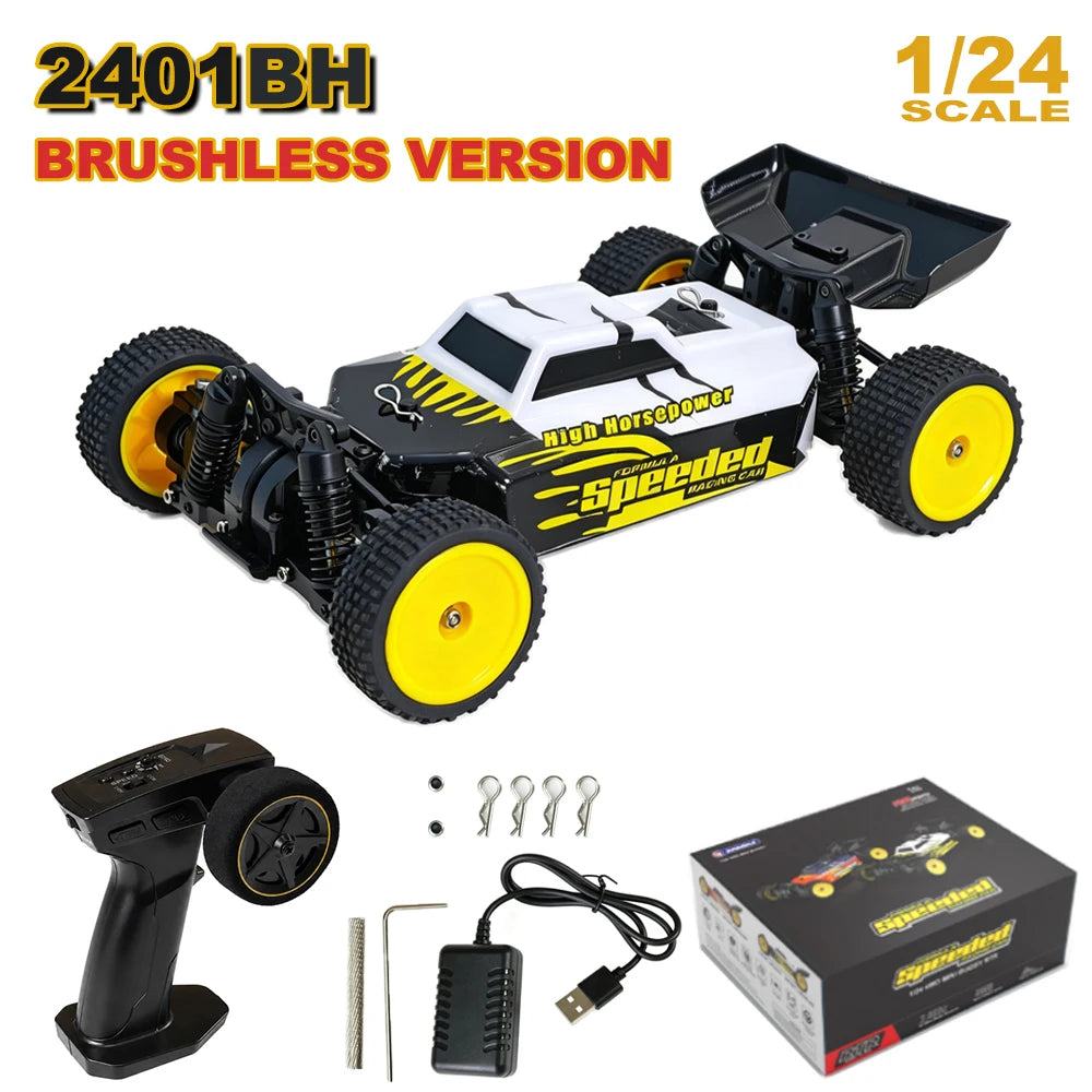 1/24 Full Scale RC Drift Car 2.4G High Speed Remote Control Vehicle Brushed/Brushless 4WD Off-road Racing Climbing Crawler