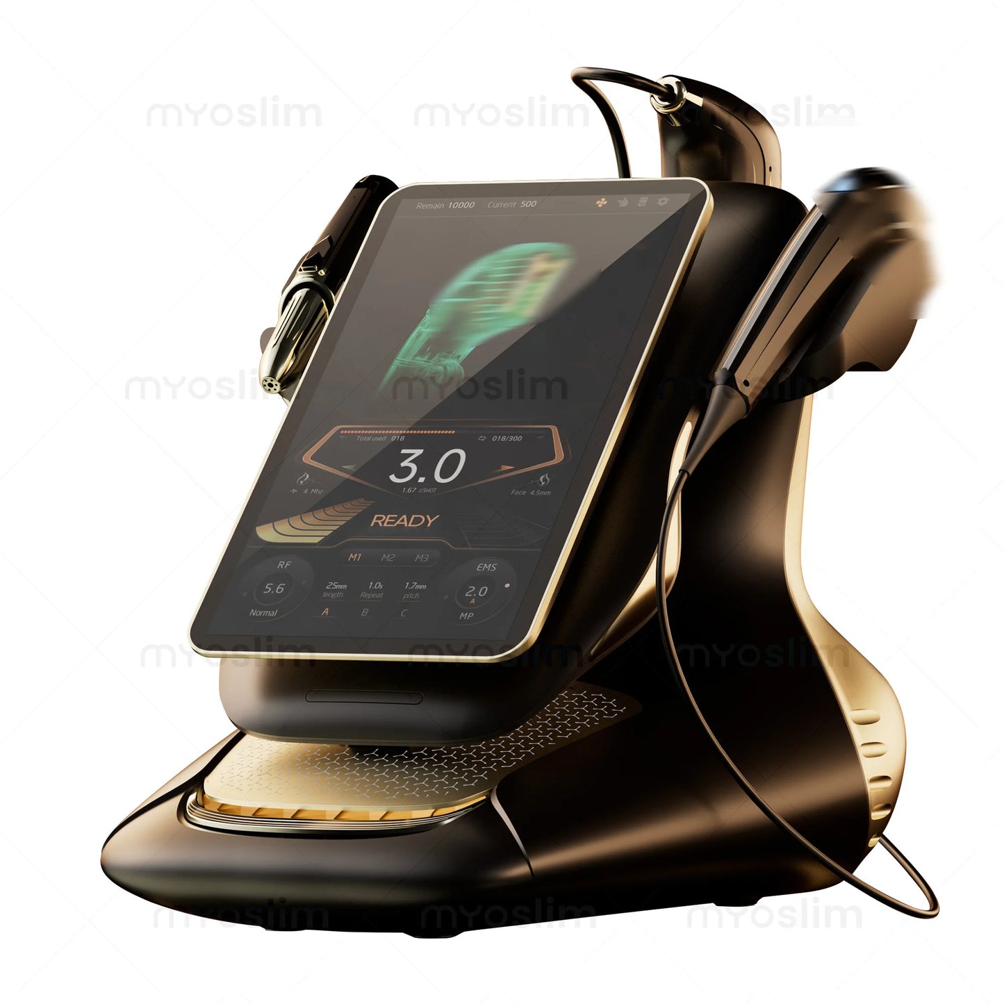 360MAX 25D HiFU 3 In 1 Technology Machine For Non Invasive Facial Slimming Anti Aging And Body Firming