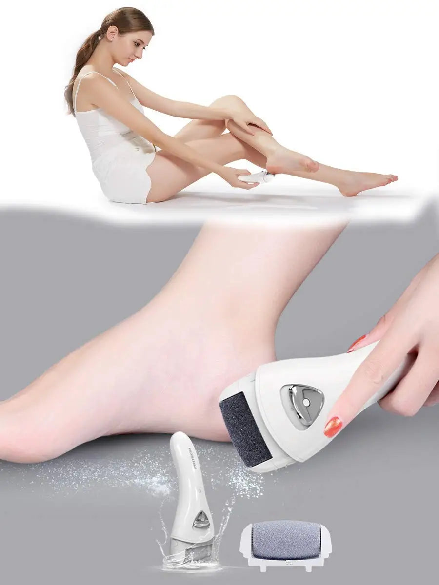 Pritech Charged Electric Callus Remover for Heels Grinding Pedicure Tools Professional Pedi Foot File Care for Dead Hard Skin