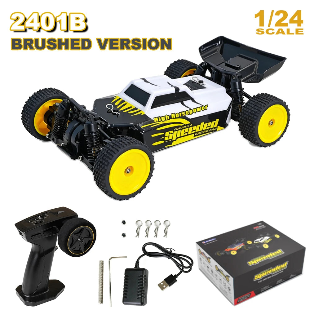 1/24 Full Scale RC Drift Car 2.4G High Speed Remote Control Vehicle Brushed/Brushless 4WD Off-road Racing Climbing Crawler