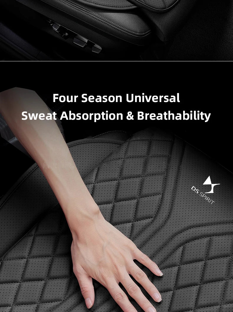 For DS SPIRIT DS3 DS4 DS5 DS6 DS7 Car Seat Cover Universal Breathable Auto Front/Rear Seat Protector Pad Interior Chair Cushion