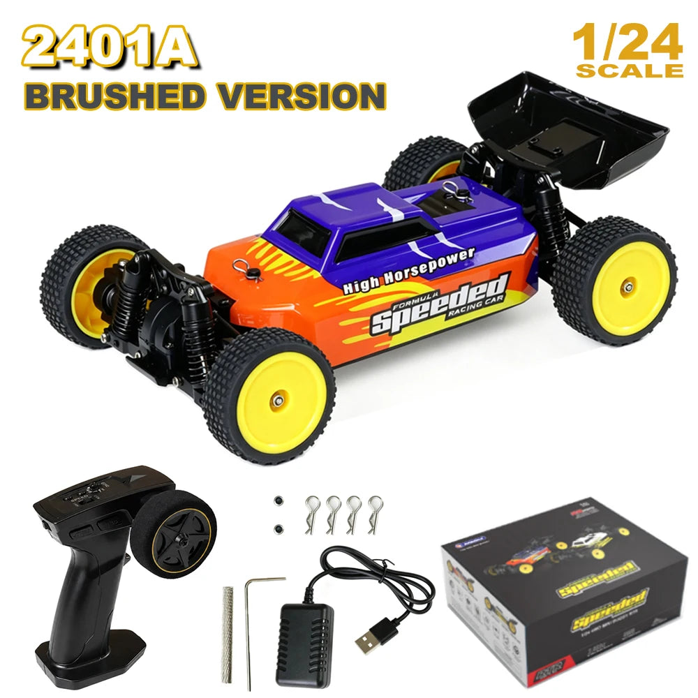 1/24 Full Scale RC Drift Car 2.4G High Speed Remote Control Vehicle Brushed/Brushless 4WD Off-road Racing Climbing Crawler