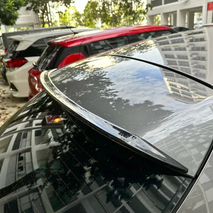 Fit For Mercedes-Benz Accessories CLA Shooting Brake C117 X117 2013+ Car Rear Roof Trunk Spoiler Wing Boot Lip Glossy Black Rubb