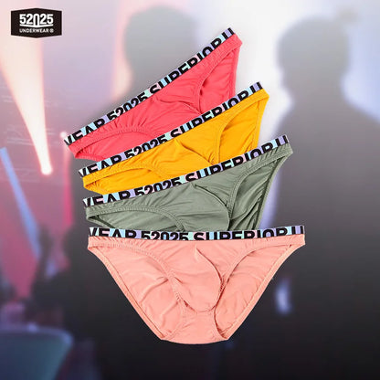 52025 Luxurious Modal High-Cut Briefs – Soft, Smooth Men’s Mini-Briefs, Sexy Contoured Pouch, Stylish Men’s Underwear