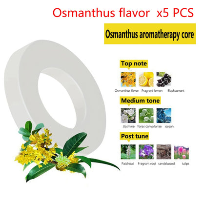 Solar Car Air Freshener Rotating Fragrance Decoration Accessories Interiors Men Women Original Auto Flavoring Perfume Diffuser