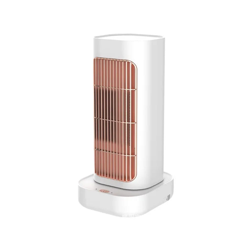 Small Desktop Space Heater Quiet Rapid Heating Hand & Foot Warmer Instant Warming Sunlight Radiator for Office Use