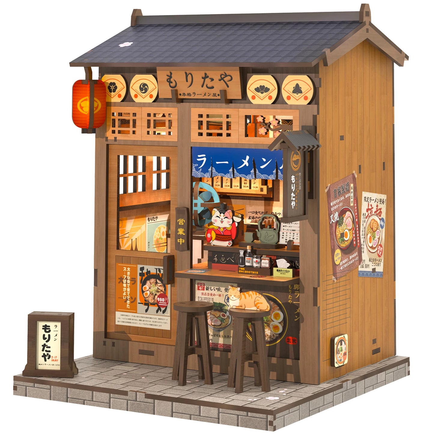 CUTEBEE Book Nook Kit 3D Wooden Puzzle DIY Bookend Insert Model Building Kit Laser Cut Precision Pieces for Home Decor Office