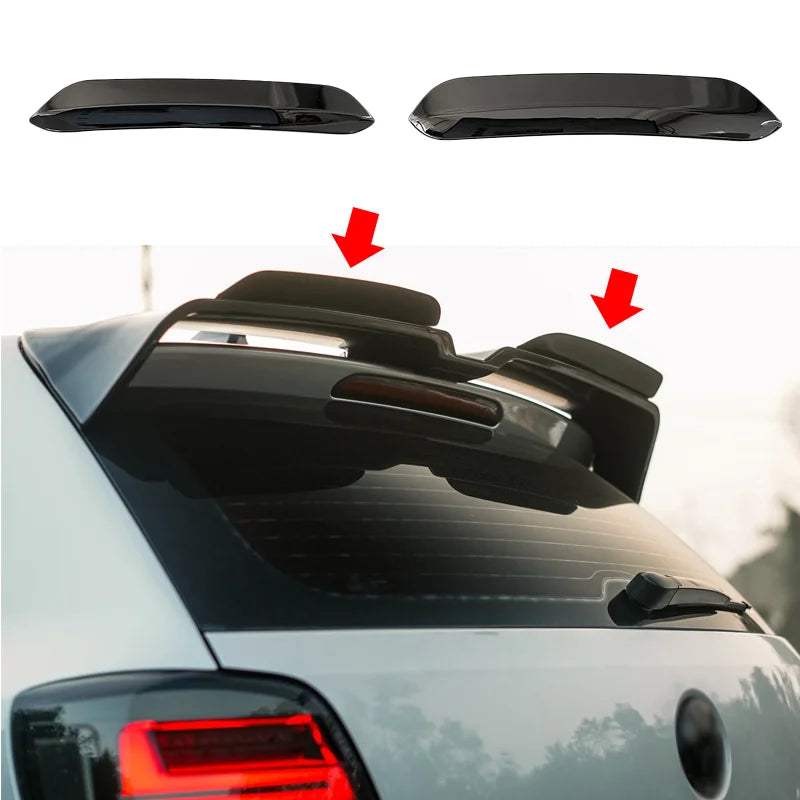 ABS Car Oettinger Roof Spoiler Extension Rear Wing For Volkswagen VW Golf Mk5 Mk6 VII MK7 7.5 Mk8 R GTI GTD R-LINE E-GOLF 2 Polo