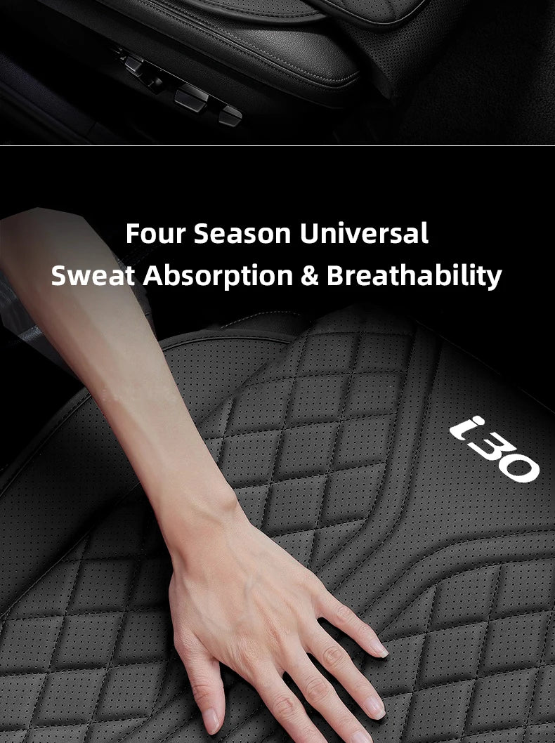 For Hyundai I30 i30 N Line ix35 Car Seat Cover Universal Auto Front/Rear Seat Protector Pad Breathable Interior Chair Cushion