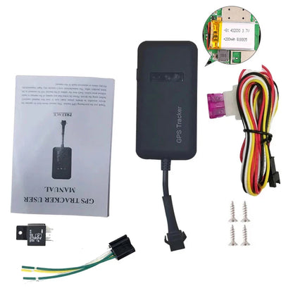 GT02D With 4 Wires Vehicle Car Motorcycle GPS Tracker TK110 GT02A ACC Alarm Vibration Alarm Oil-Cut With Relay Android Apple APP