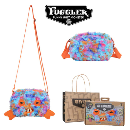 Fugglers Ugly Tooth Monster Fluffy Crossbody Bags Cute Fugg Plush Purse Shoulder Backpack Wallet Girls Boys Cartoon Animal 22CM
