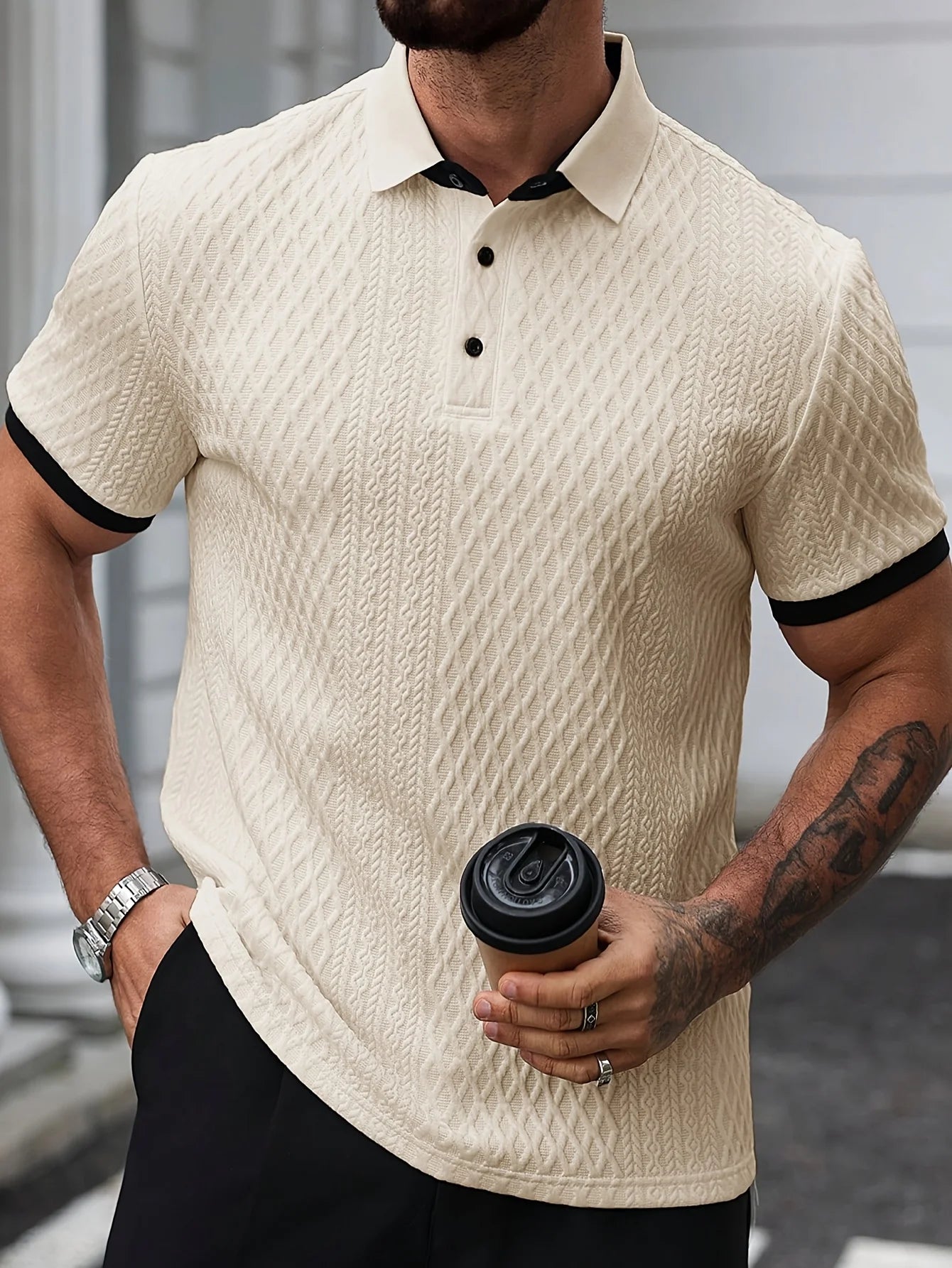 Mens Polo Shirt Summer Short Sleeve Male Polos Streetwear Man Tops Solid Color Poloshirt Brand Breathable Male Polo Shirts Men