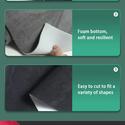 Suede Auto Headliner Material for Car Ceiling Lining Repair Car Roof Fabric Car Lining Interior 100/200/300x140cm Foam Backed