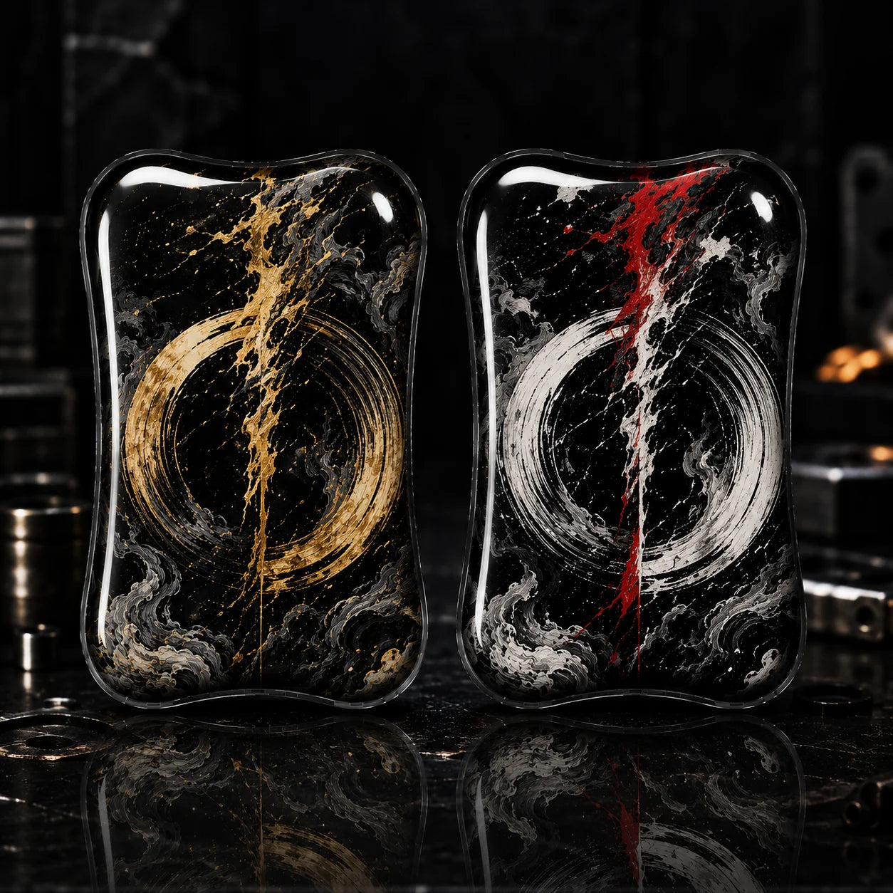 HALOOPLAYER EDC Auriga Pro Fidget Slider Infinite Fidget Toy New Arrival Endless Position Push Card Fidget Stress Relief Toy