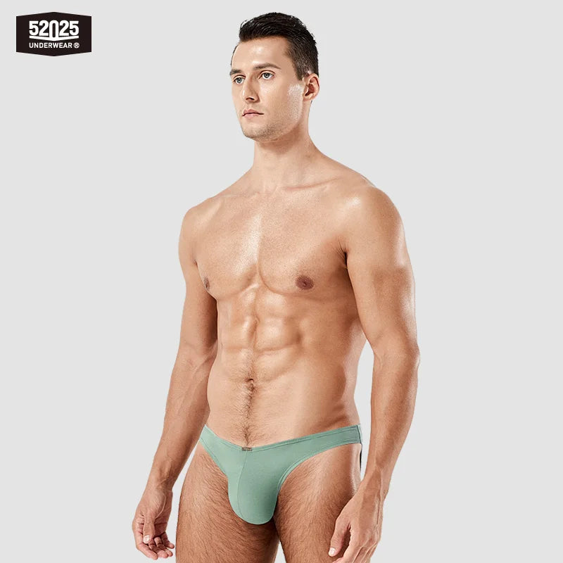 52025 Ultra-Soft Comfortable Men's Briefs – Mini Briefs with a Sexy, Sleek Fit. Stretchy Modal Jockstraps for Maximum Comfort