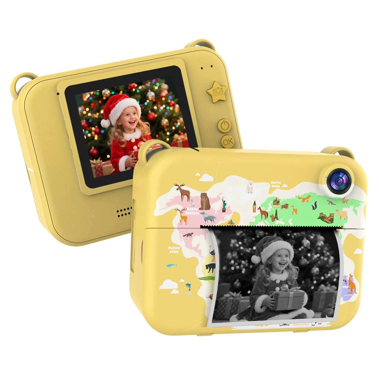Children's printable camera toy small camera gift for boys and girls