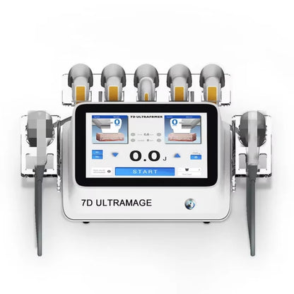 Hot Sale 7D HI FU SMAS Lifting Machine High Intensity Focused Ultrasound Facial Body Skin Tightening Salon Equipmen