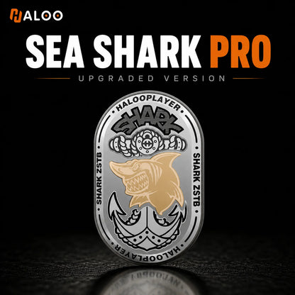 HALOOPLAYER edc metal sea shark Pro mechanical fidget slider spinner toys for adults relievers anti stress antistress