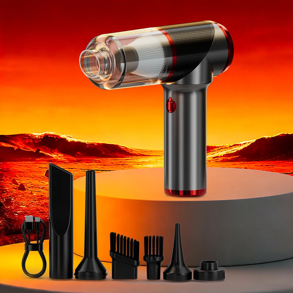 SZUK 8000PA Car Vacuum Cleaner Wireless Handheld Cleaner Mini Cleaning Machine Strong Powerful Portable Vacuum Cleaner Car