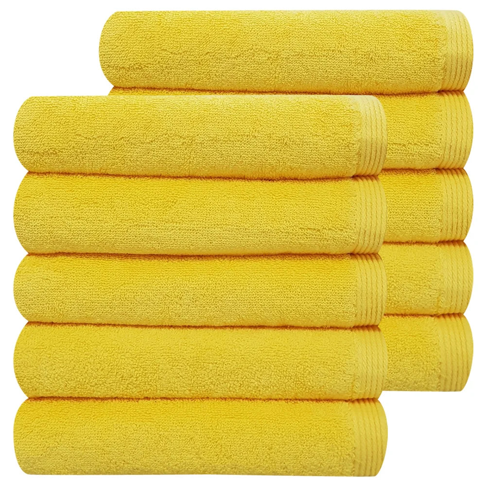 [Daju Towel] 5pcs/10pcs Hotel towel 150g 40cm x 80cm Charcoal Gray deep color easy-to-use usually thick Pure Cotton Absorption Good Dailly towel