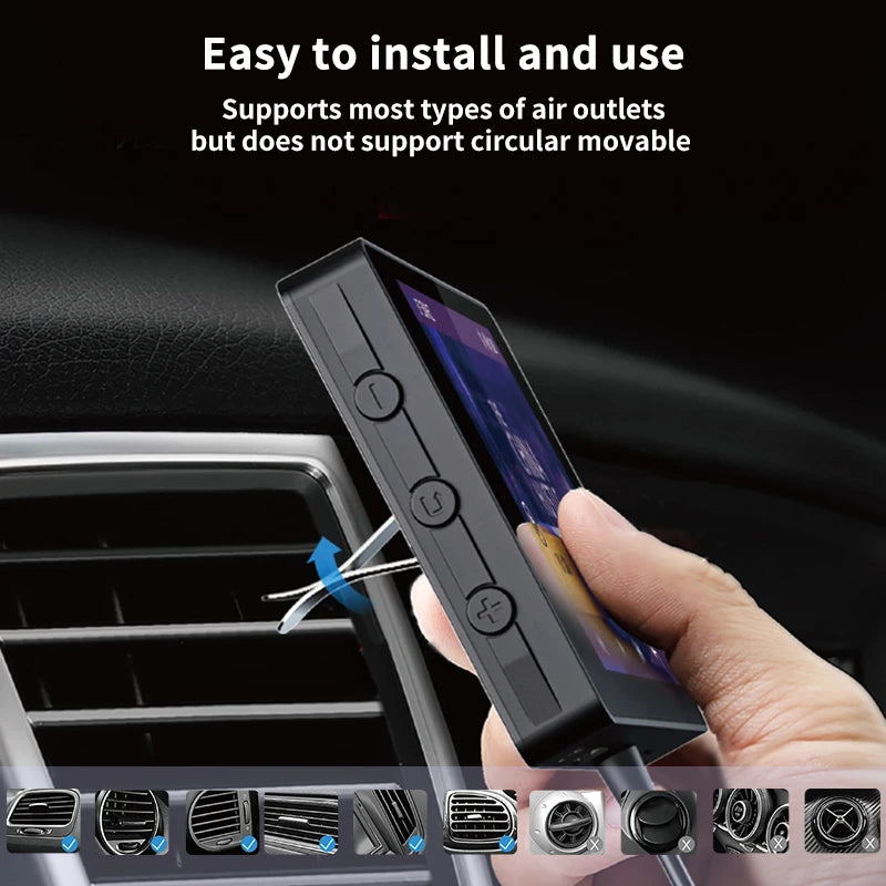 Car Audio Receiver Bluetooth FM Transmitter 4.3 Inch MP5 Player  Display Support TFcard Video Remote Control Not Touch Screen