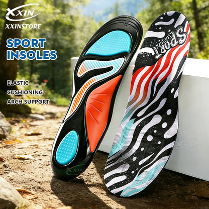 【Xxin】Sport Insole Shock Absorption Arch Support Insoles  Heel Pain Relief Shoes Pad Size 37-46