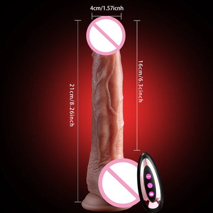 Realistic Dildo Vibrator Big Penis Penetration Anal Adult Sex Toys For Anal Vibration Heating Dick Dildos For Women Masturbation