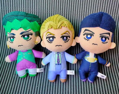 JoJoss Bizarre Adventure Golden Wind Buccellati Abbacchio Fugo Yoshikage Kira Rohan Kishibe Josuke Higashikata Jotaro Kujo plush