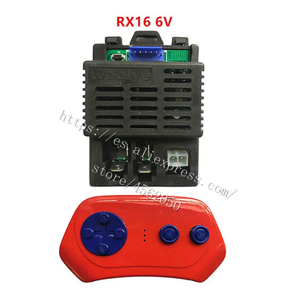 Weelye 6V 12V RX16 children's electric car remote control receiver,2.4G Bluetooth can ride on baby electric car receiver
