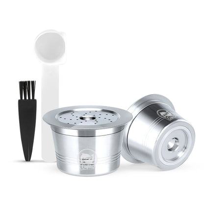 Reusable Coffee Capsule for Caffitaly Stainless Steel Refillable Crema Coffee Filter For TCHIBO Cafissimo K-Fee Coffee Machine