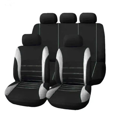 2/5Seats Fabric Car Seat Covers For Peugeot 508 207 307 407 3008 206 2008 208 sw 308 107 301 408 5008 4008 Rifter Traveller RCZ