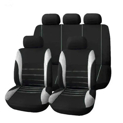 2/5Seats Fabric Car Seat Covers For Peugeot 508 207 307 407 3008 206 2008 208 sw 308 107 301 408 5008 4008 Rifter Traveller RCZ