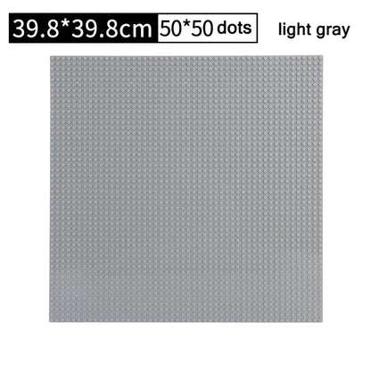 32*32 50*50 Dots Classic Base Plates Blocks DIY Small Size City Road Bricks Baseplates Construction Building Toys For Kids Gifts