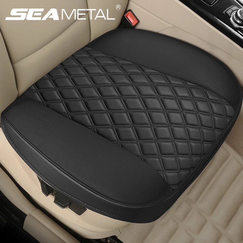 Four Seasons Universal Car Seat Cover Luxury PU Leather Car Seat-cover Cushion Protector Mat For Most Car Sedan SUV&Hatchback