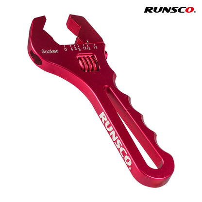 AN/3/4/6/8/10/12 Adjustable Aluminum Wrench Oil Hose End Fitting Tool Aluminum Spanner