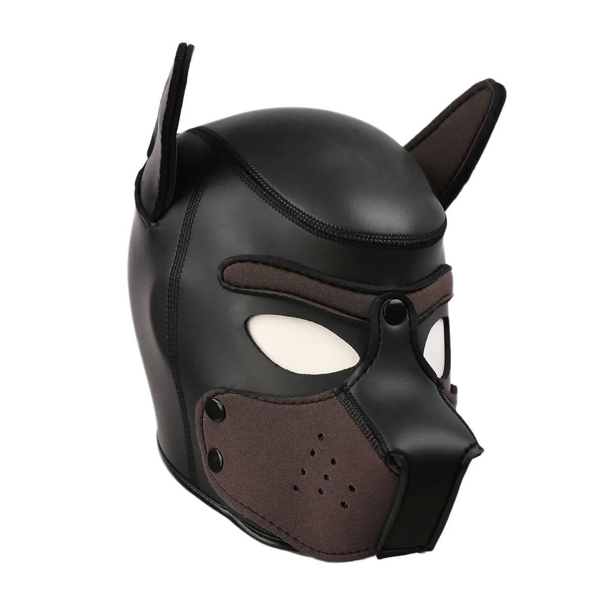 20 Styles Neoprene Puppy Play Dog Hood Mask,Bdsm Bondage Slave Pet Roleplay Party Pup Mask,Removable Muzzle,Couple Flirt Sex Toy