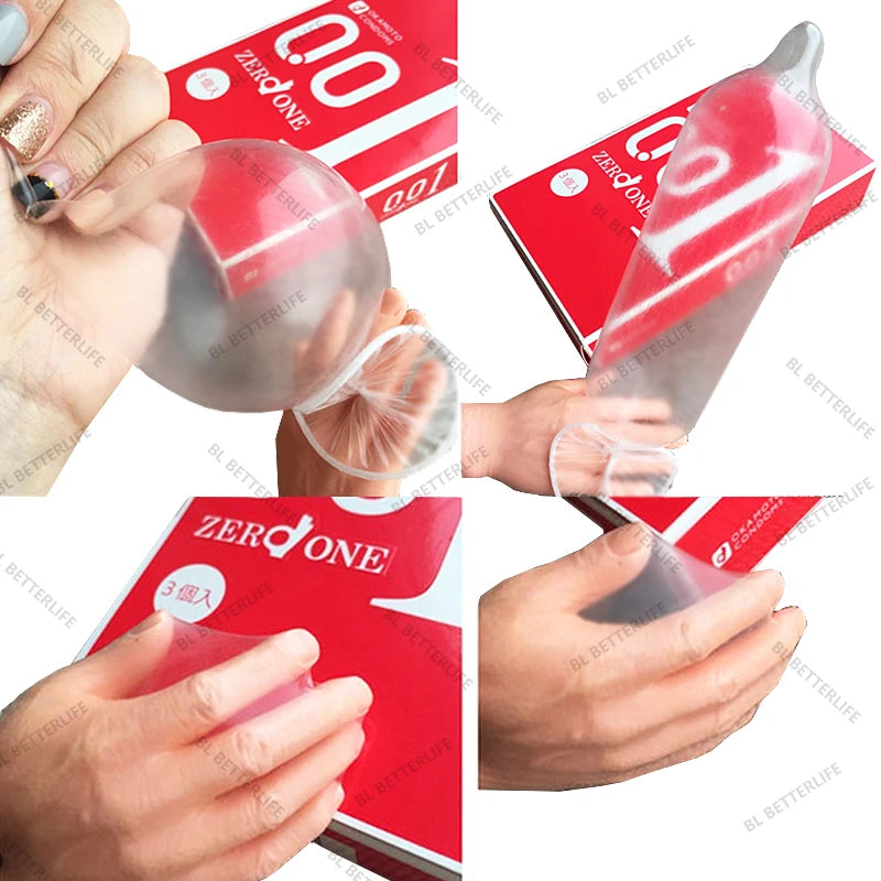 12pcs  JAPAN Okamoto 001 002 Ultra Thin Condom Odorless Sensation Penis Cock Sleeve Polyurethan Intimate Goods Sex Toy Men