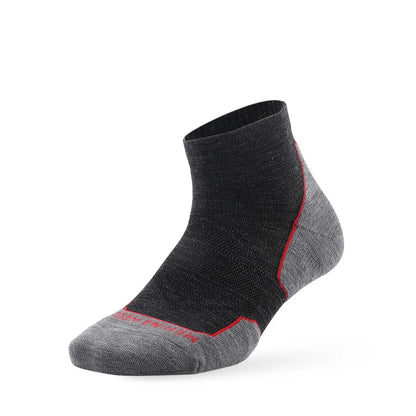 ZEALWOOD Marathon Running Socks, Men's Women's Outdoor Merino Wool Sports Compression Socks Breathable Cushion Cycling 1/3 Pairs