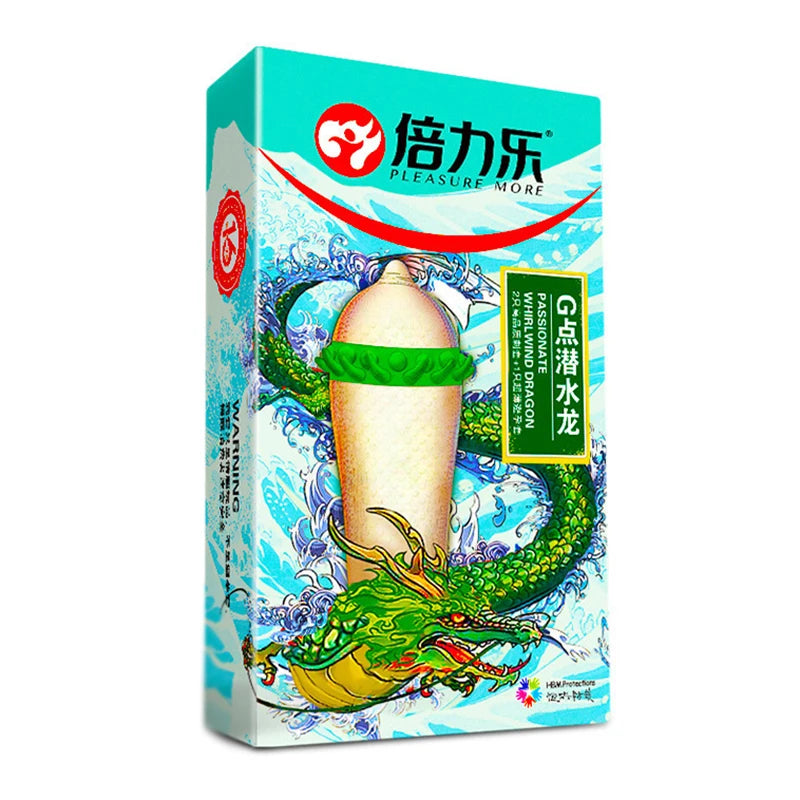 Ribbed Condoms for Men Dotted Spike G-spot Vaginal Stimulation Cock Condom Contraception Sensitive Penis Sleeve Adult Sex Toys